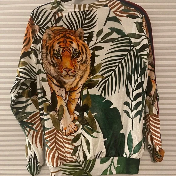 COPY - Aviator nation. Tiger Velvet sweatshirt. Never worn. - Picture 2 of 16